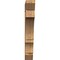 Ekena Millwork Balboa Slat Rough Sawn Bracket, Western Red Cedar, 6"W x 38"D x 42"H BKT06X38X42BOA06RWR - alternate 2